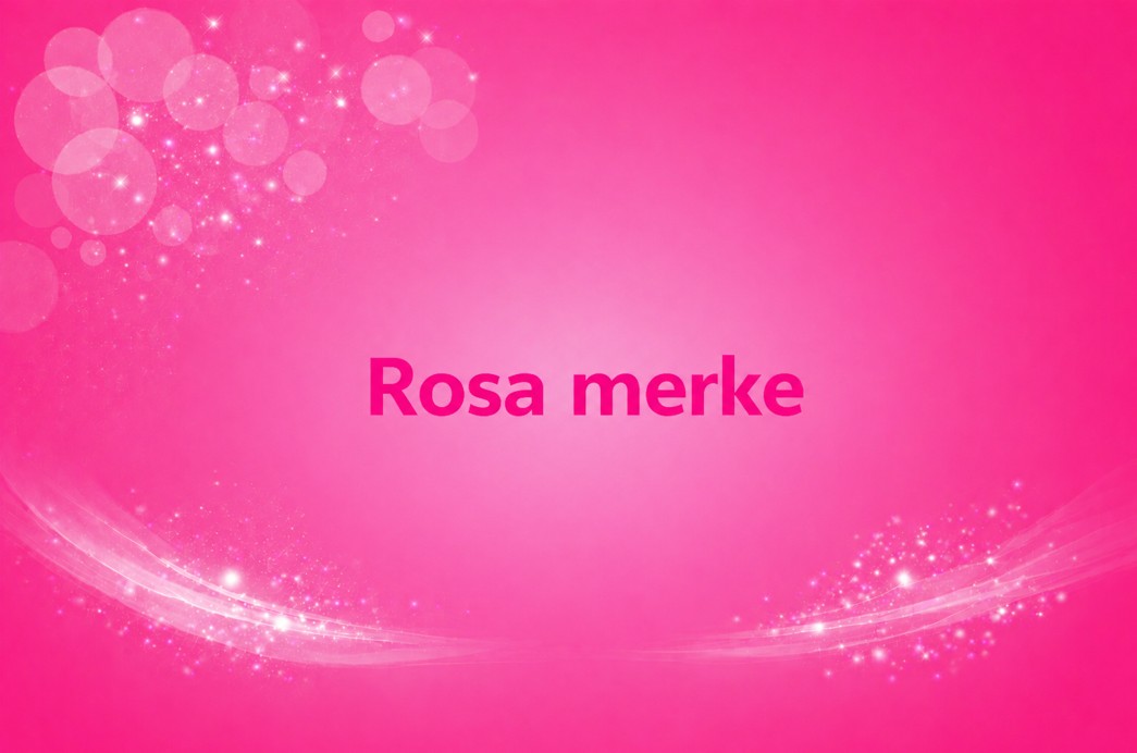 Rosa Merke, To gjemmer i søket!!/Fullt