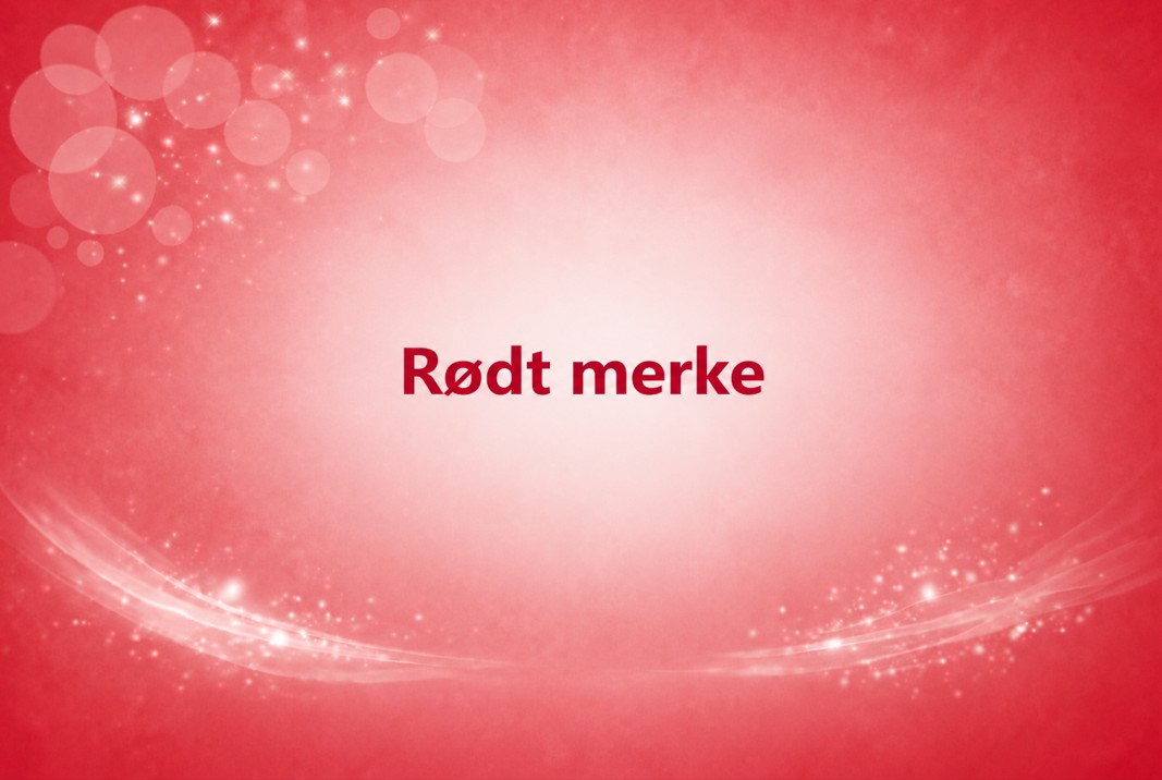 Rødt merke/Fullt