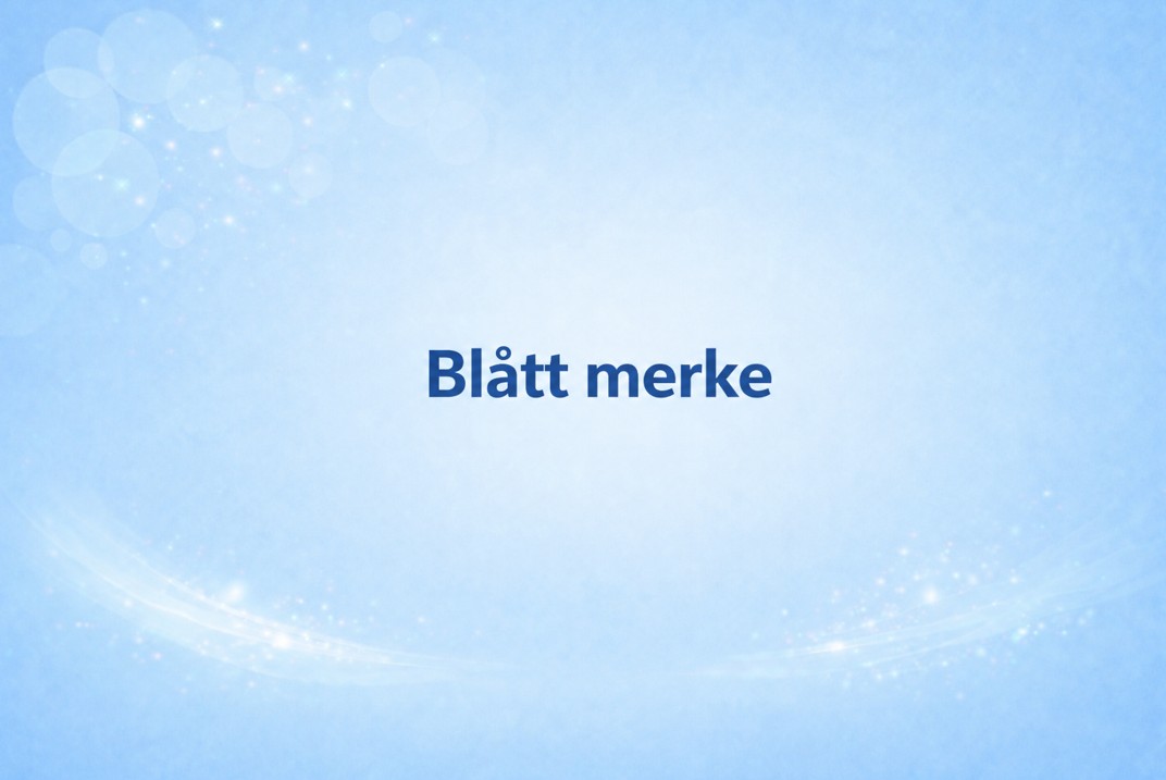 Blått merke/Fullt